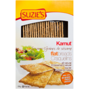 Suzie's Kamut Craquelins Graines de Sésame 126 g