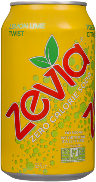 Zevia Soda Zéro Calorie Torsade de Citron-Lime 355 ml