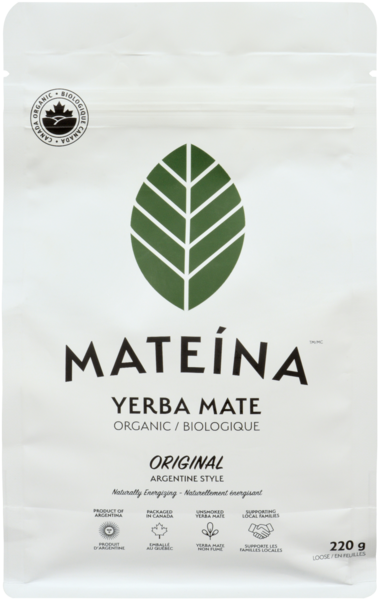 Mateina Yerba Mate Original en Feuilles Biologique 220 g