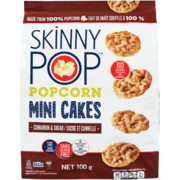 Skinny Pop Maïs Soufflé Petites Bouchées Sucre et Cannelle 100 g
