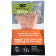 Green Ocean Go Wild Pacific Pink Salmon Portion 114 g