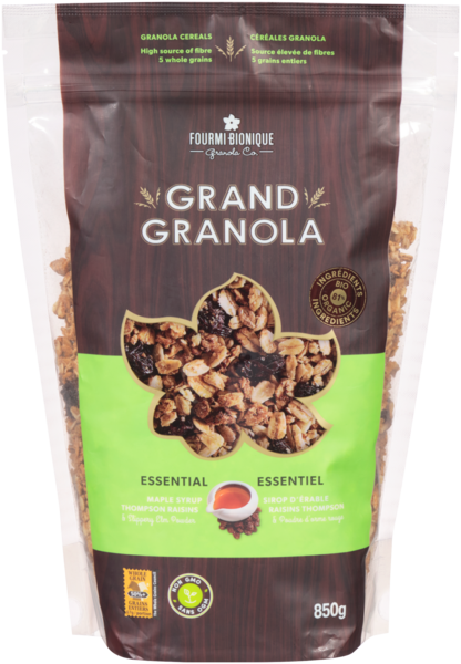 Fourmi Bionique Grand Granola Céréales Granola Essentiel 850 g