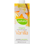 Natur-a Organic Vanilla Fortified Soy Beverage 946 ml