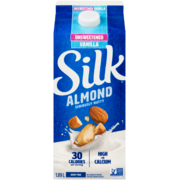 Silk Fortified Almond Beverage Unsweetened Vanilla 1.89 L