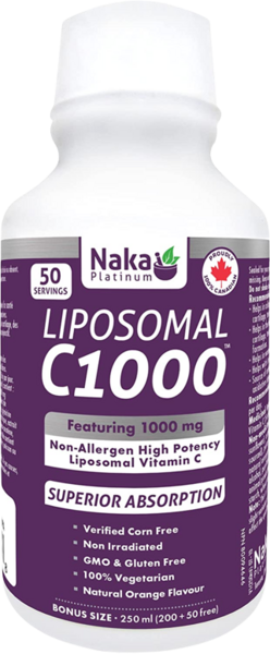 Naka Platinum Vitamine C Liposomal 1000Mg
