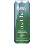 Toro Matcha Sparkling Energizing Infusion Lemon+Mint 355 ml
