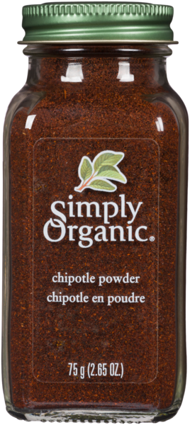 Simply Organic Chipotle en Poudre 75 g
