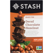 Stash Thé Noir Choco-Noisette Décaféiné 18 Sachets 36 g