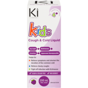 Ki Kids Oral Liquid Cough & Cold Liquid Berry Flavour 4+ 200 ml