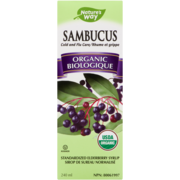 Nature's Way Cold and Flu Care Sambucus Organic 240 ml