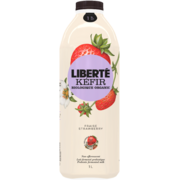 Liberté Kéfir Probiotic Fermented Milk Strawberry Organic 1 % M.F. 1 L