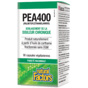 Natural Factors PEA400 Palmitoyléthanolamide 90 capsules végétariennes
