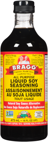 Bragg Assaisonnement au Soja Liquide Tout Usage  473 ml