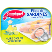 Saupiquet Fillets of Sardines Extra Virgin Olive Oil 100 g