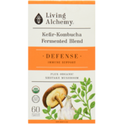 Living Alchemy Kefir-Kombucha Fermented Blend Defense 60 Pullulan Capsules