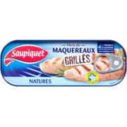 Saupiquet Natural Grilled Fillets of Mackerel 120 g