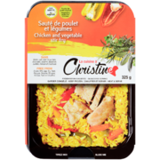 La Cuisine à Christine Sauté de Poulet et Légumes 325 g