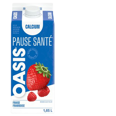 Oasis  Pause Santé Fraise/Framboise/Calcium