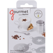 Starfrit Gourmet Stencil and Shaker Set