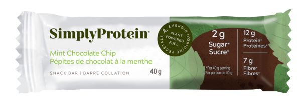Simply Protein Barre-collation à la menthe et aux pépites de chocolat