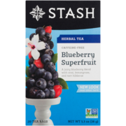 Stash Herbal Tea Blueberry Superfruit 20 Tea Bags 38 g