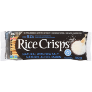 Hot-Kid Rice Crisps Craquelins de Riz Naturel au Sel Marin 100 g