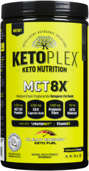 KetoPlex Poudre Non Aromatisée TCM 8X 285 g
