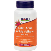 Folic Acid 800mcg + B-12 25mcg 250tab