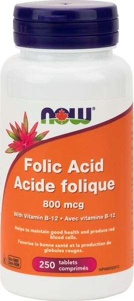 Acide Folique 800Mcg+B-12 250Comp