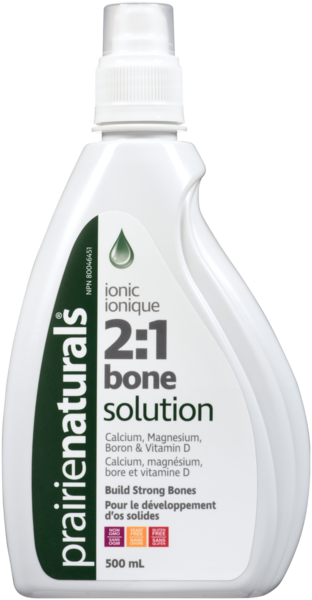 Liquid Ionic Bone Solution 2 :1 calcium et magnésium, bore et vitamine D