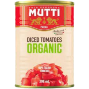 Mutti Tomates en dés Biologique en boîte