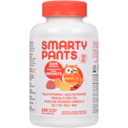 Smarty Pants Multivitamin Omega 3 Fish Oil 120 Gummies
