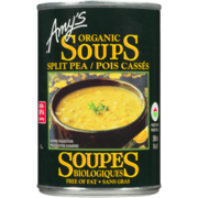 Amy's Organic Soups Split Pea Free of Fat 398 ml
