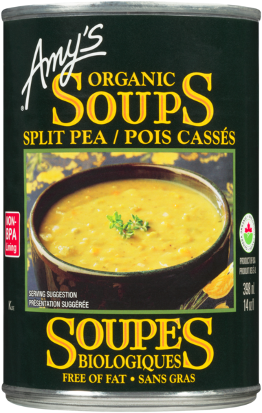 Amy's Kitchen Soupes Bio ~   Pois Cassés