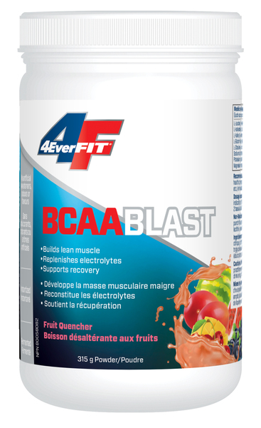 4everfit BCAA Blast - Matrice d'électrolytes avancée - Boisson désaltérante aux fruits