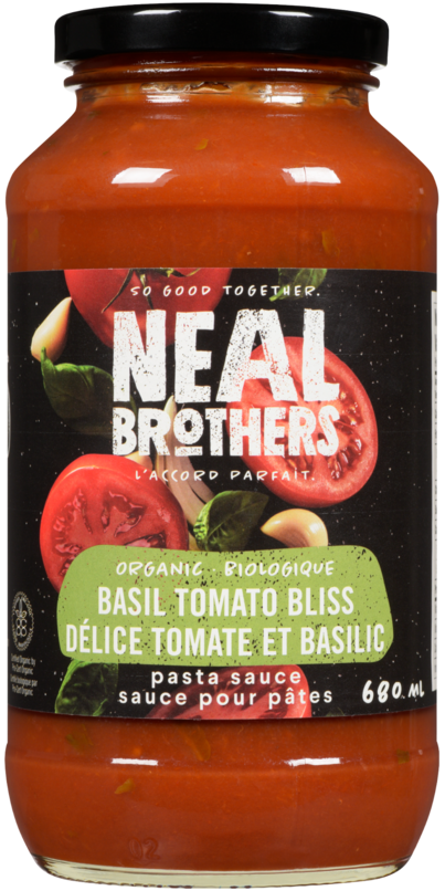 Buy Neal Brothers Pasta Sauce Basil Tomato Bliss Organic 680 ml