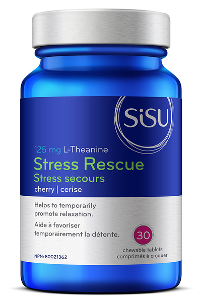 Sisu Stress secours 125 mg L-Théanine, cerise