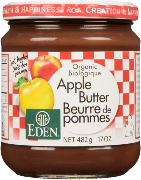 Eden Beurre de Pommes Biologique 482 g