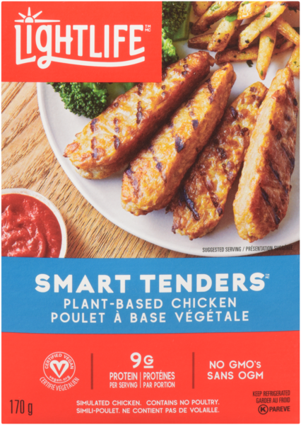 Lightlife Smart Tenders Poulet à Base Végétale 170 g