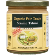 Nuts to You Nut Butter Smooth Organic Fair Trade Sesame Tahini 250 g