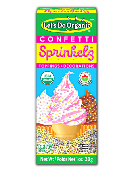 Let's Do Organic Bonbons Décoratifs Biologiques 28g