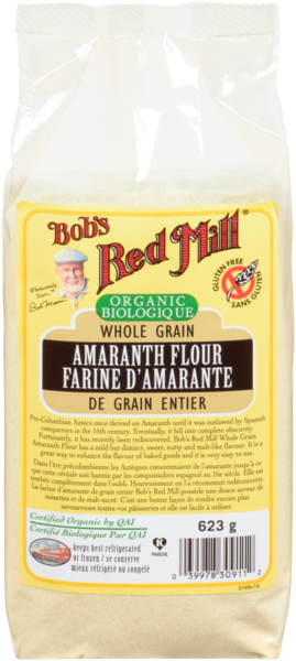 Bob's Red Mill Farine d'Amarante de Grain Entier Biologique 623 g
