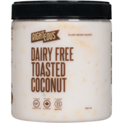 Righteous Plant Based Gelato Dairy Free Toasted Coconut 562 ml