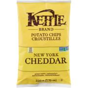 Kettle Brand Potato Chips New York Cheddar 220 g
