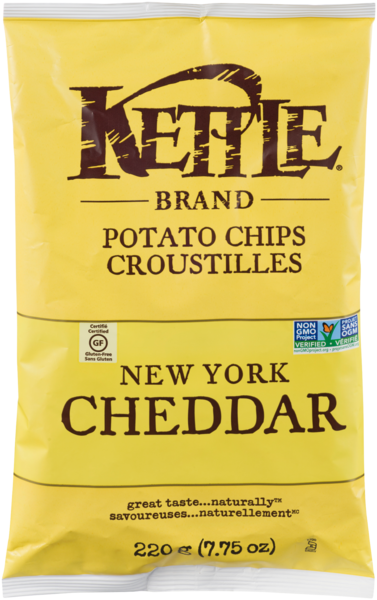 Kettle Brand Croustilles New York Cheddar 220 g