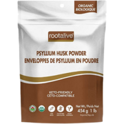 Rootalive Enveloppes Psyllium En Poudre Bio 454G