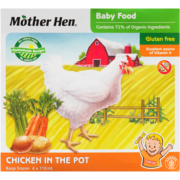 Mother Hen Chicken in the Pot Baby Food 4 x 118 ml