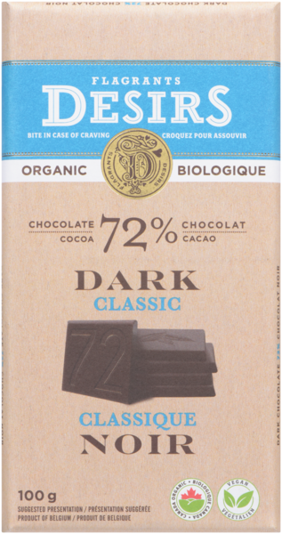 Flagrants Desirs Chocolat Noir Classique Biologique 100 g
