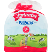 Lactantia PῡrFiltre Homogenized Milk 3,25% M.F. 4 L