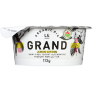 Le Grand Creamy Dairy-Free Yogurt Alternative Lemon Organic 113 g